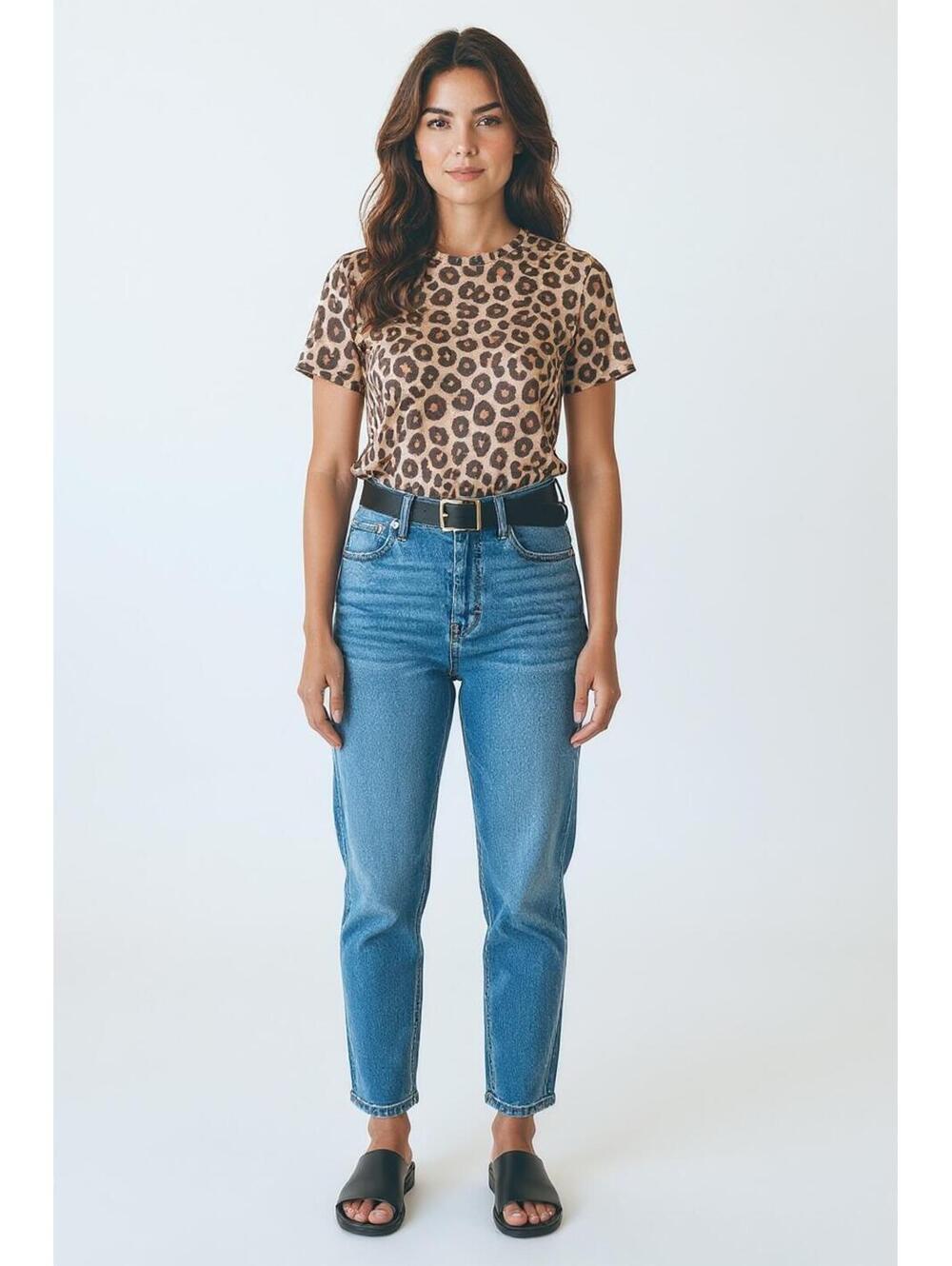 J.Crew High-Rise Curvy Slim Ankle Jeans, Light Blue Stretch Denim, Size 6